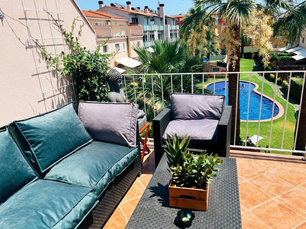Cheerful Townhouse Center Sitges 5 Bedrooms Pool And Terrace Zewnętrze zdjęcie